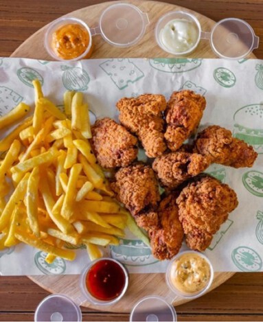 Crispy chicken fillets